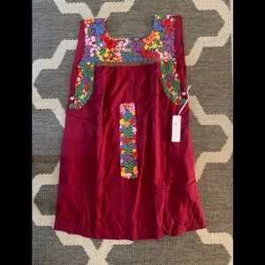 NWT J.Marie embroidered dress size small